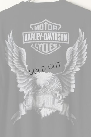 画像5: {SOLD}Vintage HARLEY DAVIDSON BIKERS RULES EAGLE DOUBLESIDE TEE{-BAA}