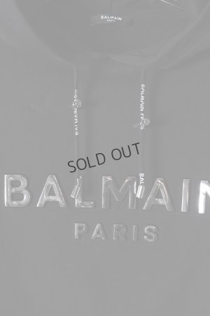 画像4: {SOLD}BALMAIN バルマン BF2 C&S HOODIE SHORT LOGO{0103792I419-EAC-BJS}