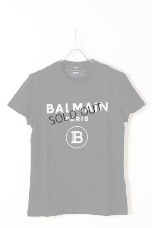 画像1: {SOLD}BALMAIN バルマン BH1 T-SHIRTS FLOKY BALMAIN{-BJS}