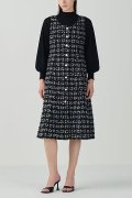 【 30%OFF セール｜140,800円→98,560円】 グレースコンチネンタル｜GRACE CONTINENTAL グレースクラス GRACE CLASS TweedDress{-BDA}