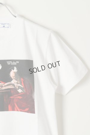 画像3: {SOLD}Off-white オフホワイト CARAVAGGIO S/S OVERSIZED T-SHIRT{0MAA027R21JER004-WH-BAS}