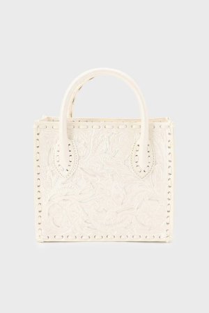 画像1: グレースコンチネンタル｜GRACE CONTINENTAL カービングトライブス CARVING TRIBES  SquareMiniBagMT{-BES}