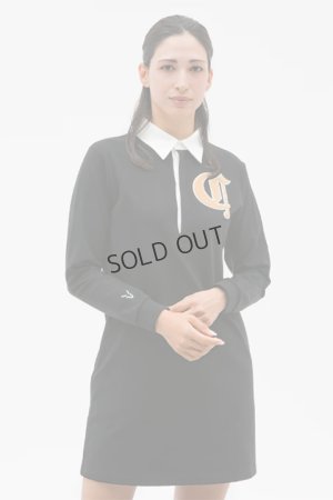 画像1: {SOLD}CPG GOLF シーピージーゴルフ ラグビージャージワンピース{-BDA}