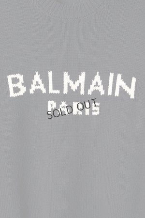 画像3: 【 30%OFF セール｜125,400円→87,780円】 BALMAIN バルマン BH1 KNIT TOP LOGO MERINO{12KD000K027-SAJ-BAA}