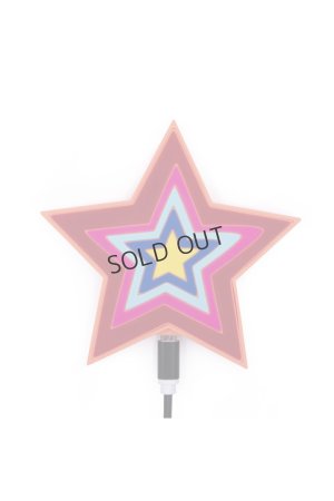 画像1: {SOLD}IPHORIA アイフォリア QI Wireless charger -Colorful Star【ワイヤレス充電バッテリー】{-AIA}