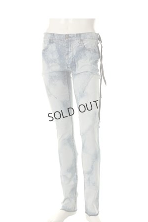 画像1: {SOLD}SEIGEKI 青激 セイゲキ SPLATTER INDIGO BLEACH SKIN DENIM{-AGS}