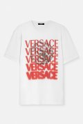 【 20%OFF セール｜100,100円→80,080円】 VERSACE ヴェルサーチ Tシャツ メドゥーサ メダリオン{1013302-1A12439_2W580-BDA}