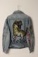 画像4: guernika ゲルニカ Graffiti Paint Denim Jacket{-BDA}