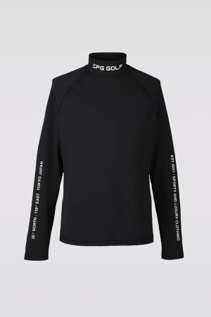 画像1: CPG GOLF シーピージーゴルフ RAGLAN MOCK NECK LS | MEN{-BES}