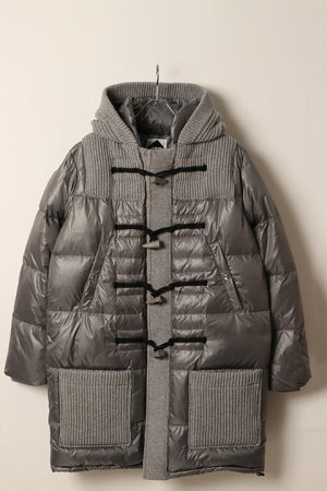 画像1: BBR ビービーアール LONG DOWN DUFFLE COAT{-BDA}