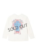 {SOLD}MAYO メイヨー MAYO CROSS Embroidery Raglan Long Sleeve Tee{-BCA}