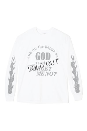 画像1: {SOLD}MAYO メイヨー GOD CREATED PRINT LONG SLEEVE TEE{-BDA}