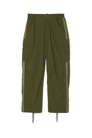 画像1: MAYO メイヨー FGMN MAYO EMBROIDERY NYLON CARGO PANTS{24MY-SPT06-OLV-BDA}