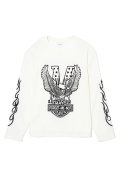 MAYO メイヨー EAGLE EMBROIDERY THERMAL LONG SLEEVE TEE{-BDA}