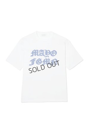 画像1: {SOLD}MAYO メイヨー MAYO FGMN LOGO OVER SIZE Short Sleeve Tee{-BDA}