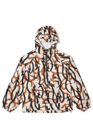 画像1: MAYO メイヨー THUNDER TRIBAL CAMO NYLON ANORAK{-BES}