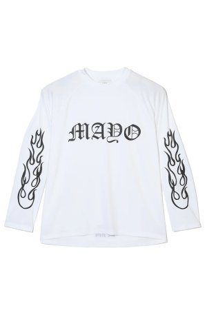 画像1: MAYO メイヨー MAYO FIRE RASH GUARD{-BES}