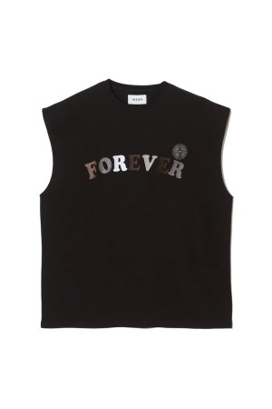 画像1: MAYO メイヨー MAYO FOREVER EMBROIDERY SLEEVELESS TEE{-BES}