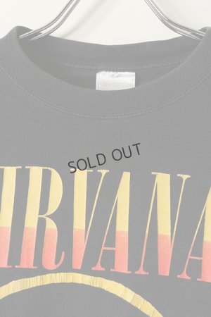 画像2: {SOLD}Vintage NIRVANA EURO BOOTLEG SMILE TEE{-BAA}