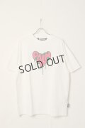 {SOLD}Palm Angels パームエンジェルス Spray Heart Classic Tee{PMAA001F21JER0220132-BDS}