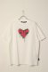 画像1: {SOLD}Palm Angels パームエンジェルス Spray Heart Classic Tee{PMAA001F21JER0220132-BDS} (1)