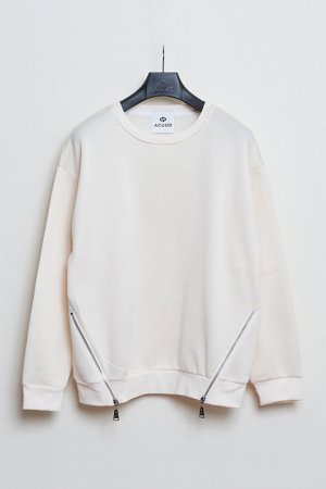 画像1: ACUOD アクオド Zipper Sweat Shirt{-BDA}