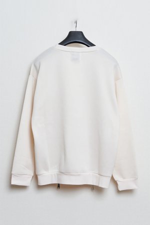 画像2: ACUOD アクオド Zipper Sweat Shirt{-BDA}