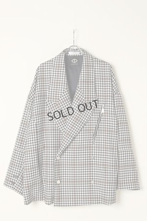 画像1: {SOLD}ACUOD by CHANU アクオド バイ チャヌ Tartan Blazer{AC21AW0011-TFBC-BAA}