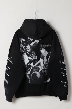 画像5: a good bad influence アグッドバッドインフルエンス MAKE MOSH NOT WAR HOODIE{-BES}