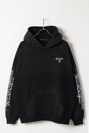 画像1: a good bad influence アグッドバッドインフルエンス ALL LOGO HOODIE{-BES}