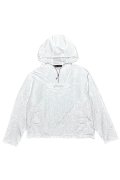 a good bad influence アグッドバッドインフルエンス WRINKLED ANORAK HOODIE{-BES}