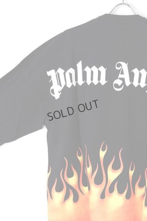 画像5: {SOLD}Palm Angels パームエンジェルス BURNING LOGO OVER TEE L/S{PMAB018R20413017-1088-BJS}