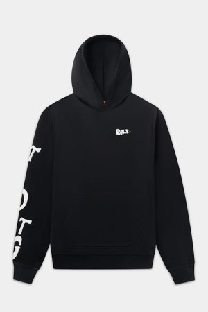 画像1: BALR. ボーラー GAME OF THE GODS GRAFFITI BOX FIT HOODIE{B1261.1131-BDA}