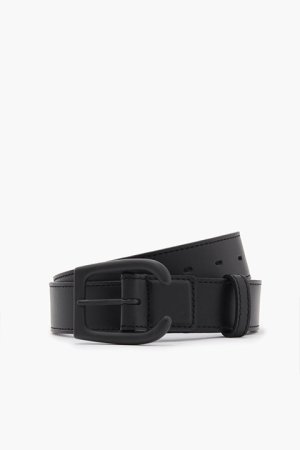 画像1: ブリーフィング ゴルフ BRIEFING BUCKLE LEATHER BELT{-BDA}