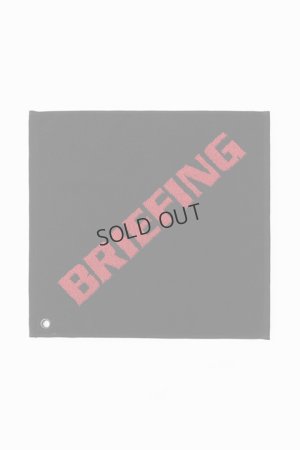 画像1: {SOLD}ブリーフィング ゴルフ BRIEFING LOGO WASH TOWEL BY HIPPOPOTAMUS{-BDS}