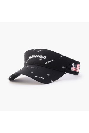 画像1: ブリーフィング ゴルフ BRIEFING MENS MONOGRAM VISOR{-BDS}