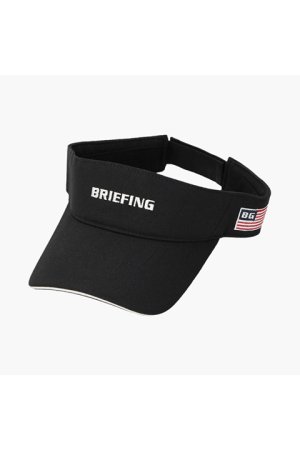 画像1: ブリーフィング ゴルフ BRIEFING MENS WASHED VISOR{-BDS}