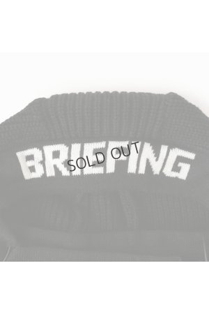 画像2: {SOLD}ブリーフィング ゴルフ BRIEFING LOGO KNIT BALACLAVA{-BDA}