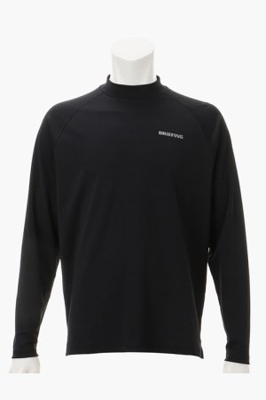 画像1: ブリーフィング ゴルフ BRIEFING MEN’S BACK LOGO LINE LS HIGH NECK RF（リラックスフィット）{-BDA}