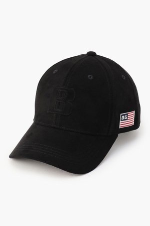 画像1: ブリーフィング ゴルフ BRIEFING MEN'S SUEDE INITIAL CAP{-BDA}