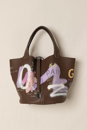 画像1: guernika ゲルニカ Cube Bag / size L{-BDA}