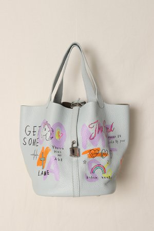 画像1: guernika ゲルニカ Cube Bag / size L{-BDA}