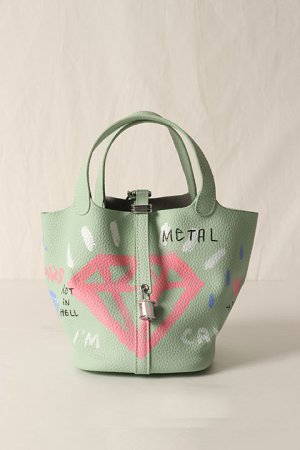 画像1: guernika ゲルニカ Cube Bag / size S{-BDA}