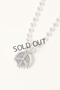 {SOLD}CHROME HEARTS クロムハーツ ピースサインネックレス{-BDS}