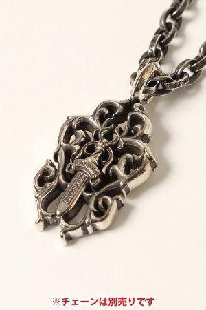 画像2: CHROME HEARTS クロムハーツ ヴァインダガー ペンダントトップ{-BDS}