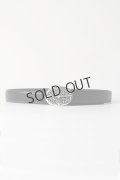 {SOLD}★海外買付 新品 インボイス付 CHROME HEARTS クロムハーツ クラシックオーバルクロスバックルベルト1.5{-BES}