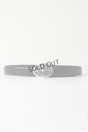 画像1: {SOLD}★海外買付 新品 インボイス付 CHROME HEARTS クロムハーツ クラシックオーバルクロスバックルベルト1.5{-BES}