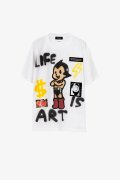 guernika ゲルニカ 【SHINICHIROINUI × TEZUKA WORLD】Paint T shirt (Atom){-BDA}