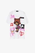 guernika ゲルニカ 【SHINICHIROINUI × TEZUKA WORLD】Paint T shirt (Pinoko){-BDA}