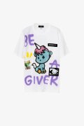 guernika ゲルニカ 【SHINICHIROINUI × TEZUKA WORLD】Paint T shirt (Unico){-BDA}